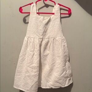 Wonder Nation White Eyelet Dress